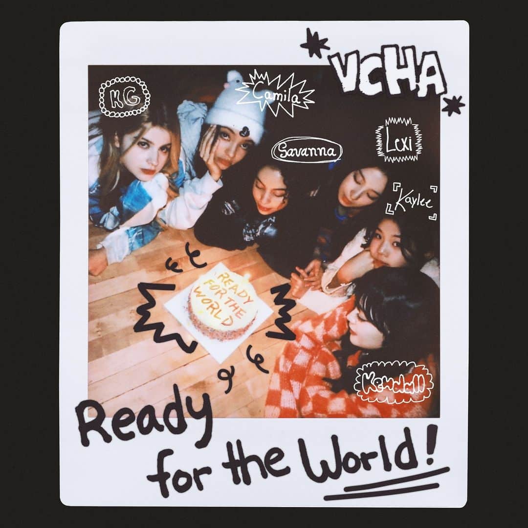 JYPエンターテインメントのインスタグラム：「VCHA Pre-Debut Single "Ready for the World"🌎  VCHA is Ready for the World Are you? 🎂  🗓️Release on Dec 1st 0AM ET  #VCHA #ReadyfortheWorld」