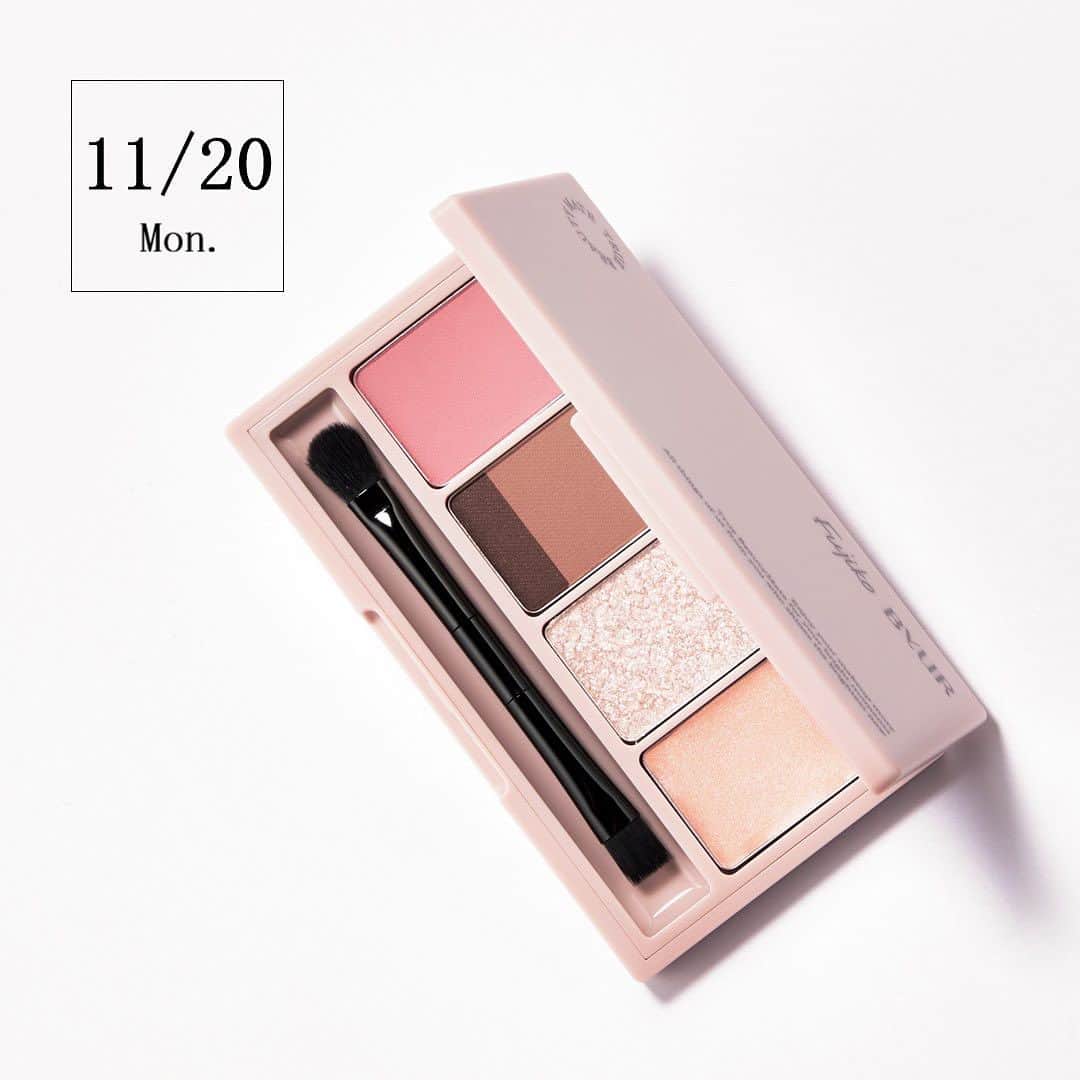 美ST編集部のインスタグラム：「【本日発売！！大人の買い逃し厳禁コスメ👀✨】✅本日発売のメークアイテムをCHECK❤  ———  Fujikoの足しパレとByURのグロースティックが融合。血色×メリハリが思いのまま！  ベスコスを席巻した名品足しパレに、ハイライトやコンシーラーでの「毛穴管理」を得意とするバイユアのエッセンスを搭載。毛穴をブラーしながら立体的な濡れツヤ感を叶える逸品が登場。  Fujiko（かならぼ）  足しパレ バイユア限定カラー  ￥2,090  @fujiko_brand  @byurjapan」