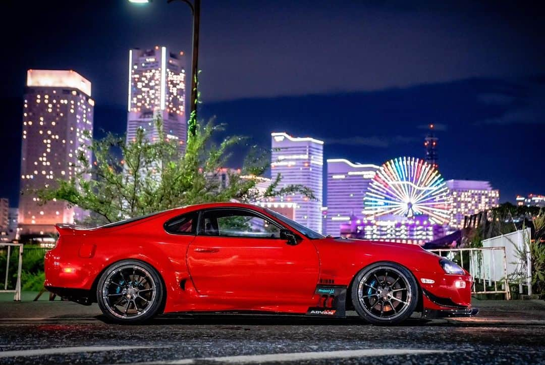 織戸学のインスタグラム：「YOKOHAMA night  RIDOX Supra  #maxorido  #supramk4  #supra  #ridox   @ridox559_maxorido  @130ryokohama  @b_u_n_g29  @yukinoriishii」