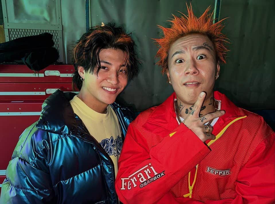 蓮池虎太郎さんのインスタグラム写真 - (蓮池虎太郎Instagram)「Music video 🎥🌟  #レペゼン地球 #レペゼン  #新曲 #musicvideo #youtube   【レペゼン地球】 @repezenfoxx_official  @dj_ginta  @djfumiya_gws  @obakyun8   【egg】 @momoa.seto   【WiLDCARD株式会社】 @reo_wc_joker   【Hair arrangement】 @chiiianmaro   素敵な出会い、貴重な経験をありがとうございました！！」11月20日 15時43分 - official_kotaro2004