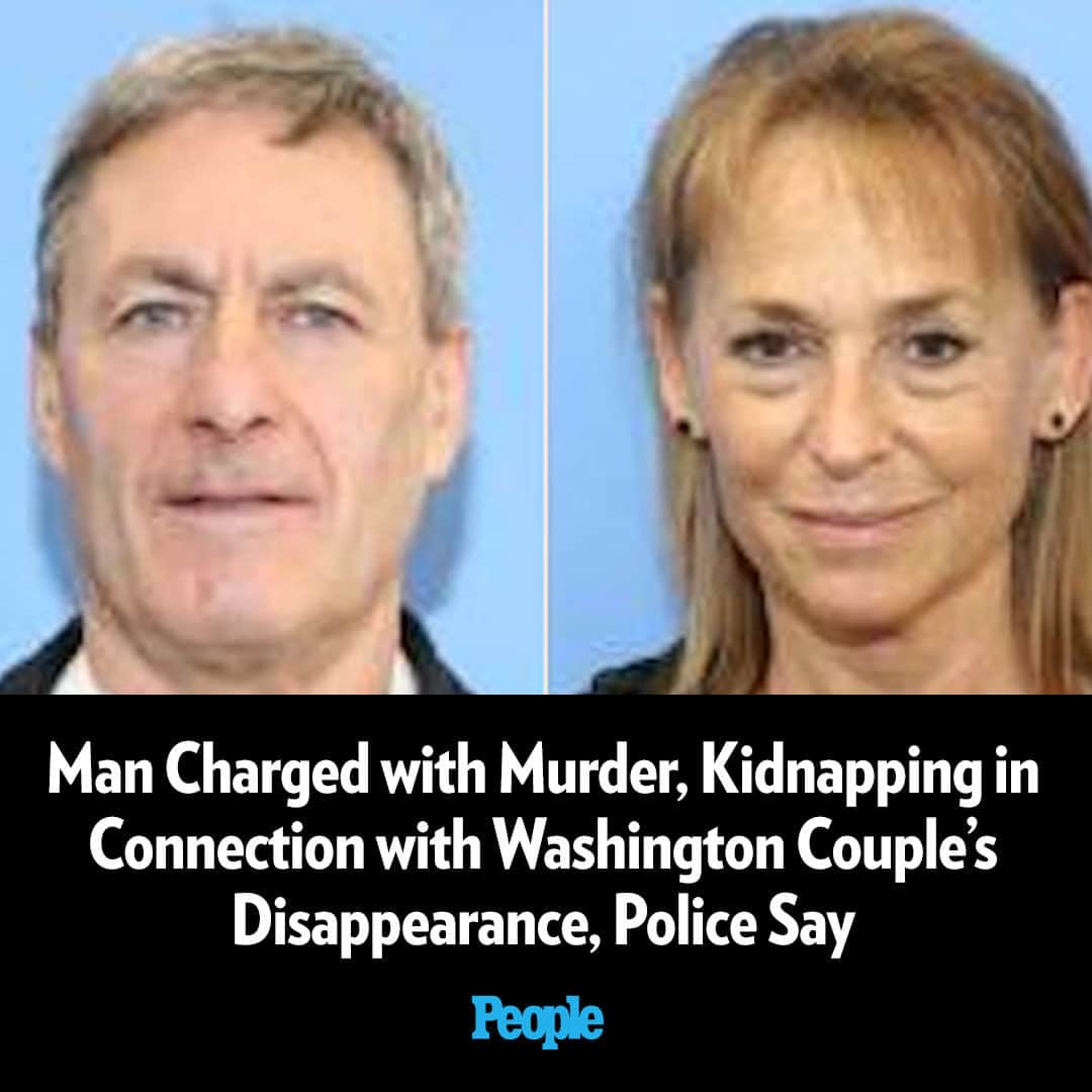 People Magazineのインスタグラム：「Police have arrested and charged a man in connection with the Washington couple who has been missing since Monday. Tap our bio link for more details. | 📷:」