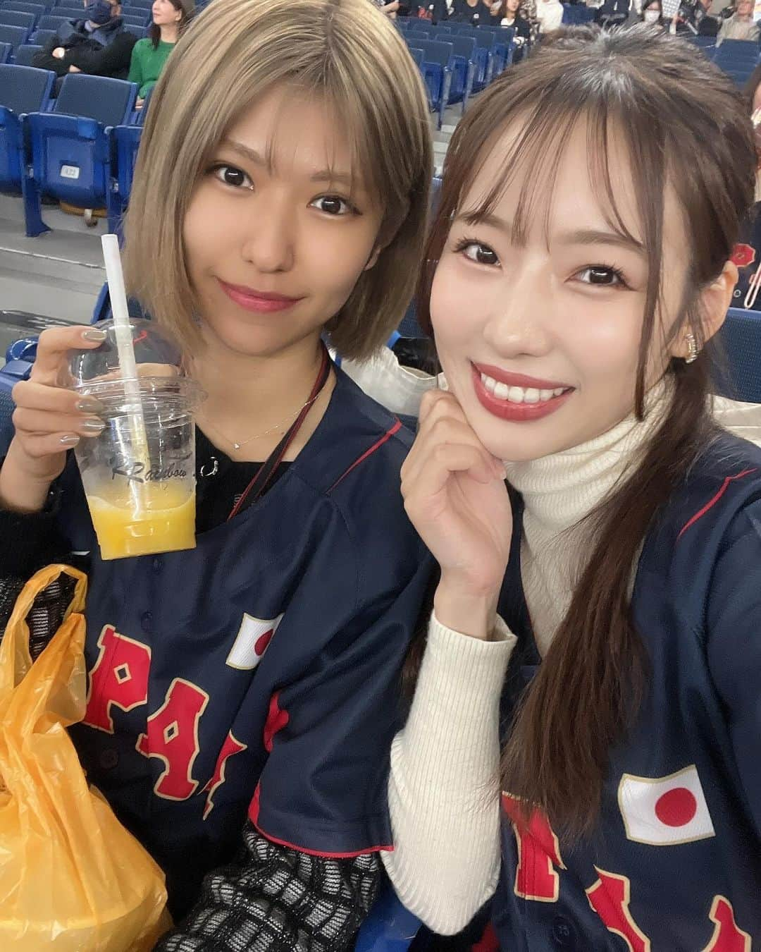 菅真鈴さんのインスタグラム写真 - (菅真鈴Instagram)「⁡ . ⁡ アジアプロ野球チャンピオンシップ2023 ⁡ 🏆優勝🏆 ⁡ アツすぎたあああ 盛り上がったーーー！！ ⁡ ぽんいつも付き合ってくれてありがと♡ ⁡ ⁡ #野球観戦 #りんとぽん」11月20日 9時03分 - marin.21s