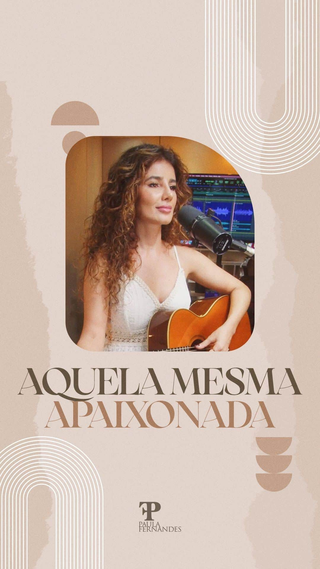 ポーラ・フェルナンデスのインスタグラム：「🎵 Aquela Mesma Apaixonada   ✍🏻 Paula Fernandes e Zezé di Camargo」