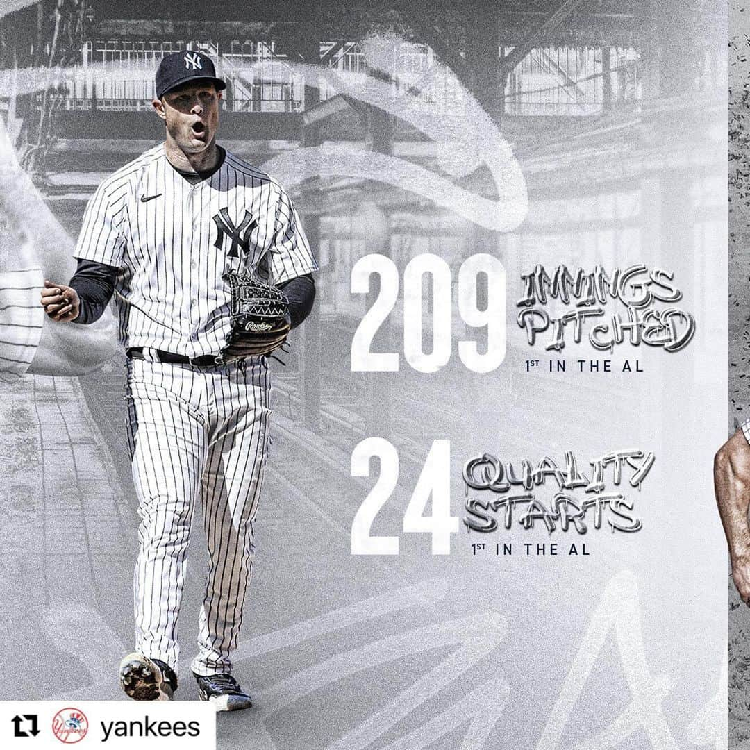 Rawlings Japanさんのインスタグラム写真 - (Rawlings JapanInstagram)「#Repost @yankees with @use.repost ・・・ All aboard. This is a Cy Young bound express Cole Train. #ローリングス  #teamrawlings  #グラブ #ピッチャー #野球 #mlb  @rawlings_japan_llc」11月20日 11時10分 - rawlings_japan_llc