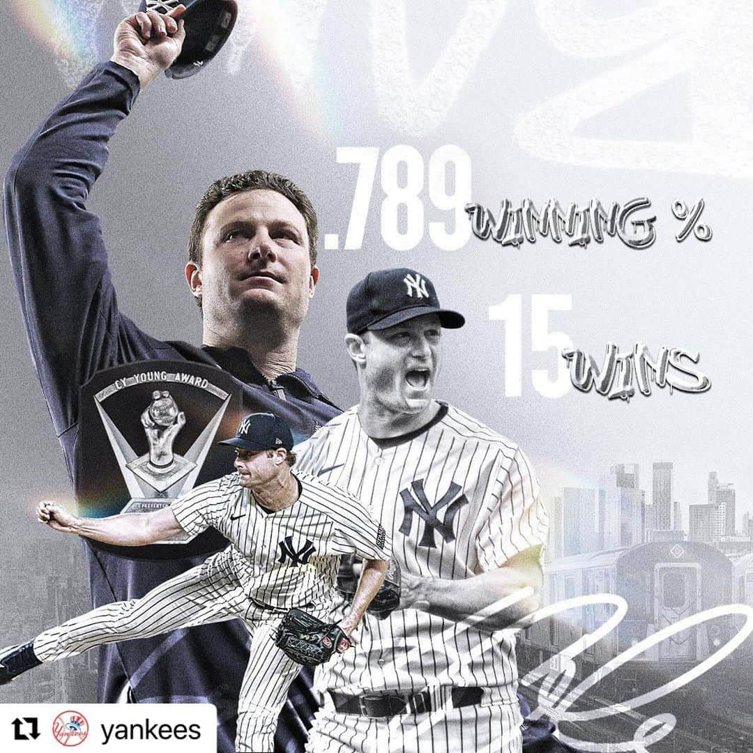 Rawlings Japanさんのインスタグラム写真 - (Rawlings JapanInstagram)「#Repost @yankees with @use.repost ・・・ All aboard. This is a Cy Young bound express Cole Train. #ローリングス  #teamrawlings  #グラブ #ピッチャー #野球 #mlb  @rawlings_japan_llc」11月20日 11時10分 - rawlings_japan_llc