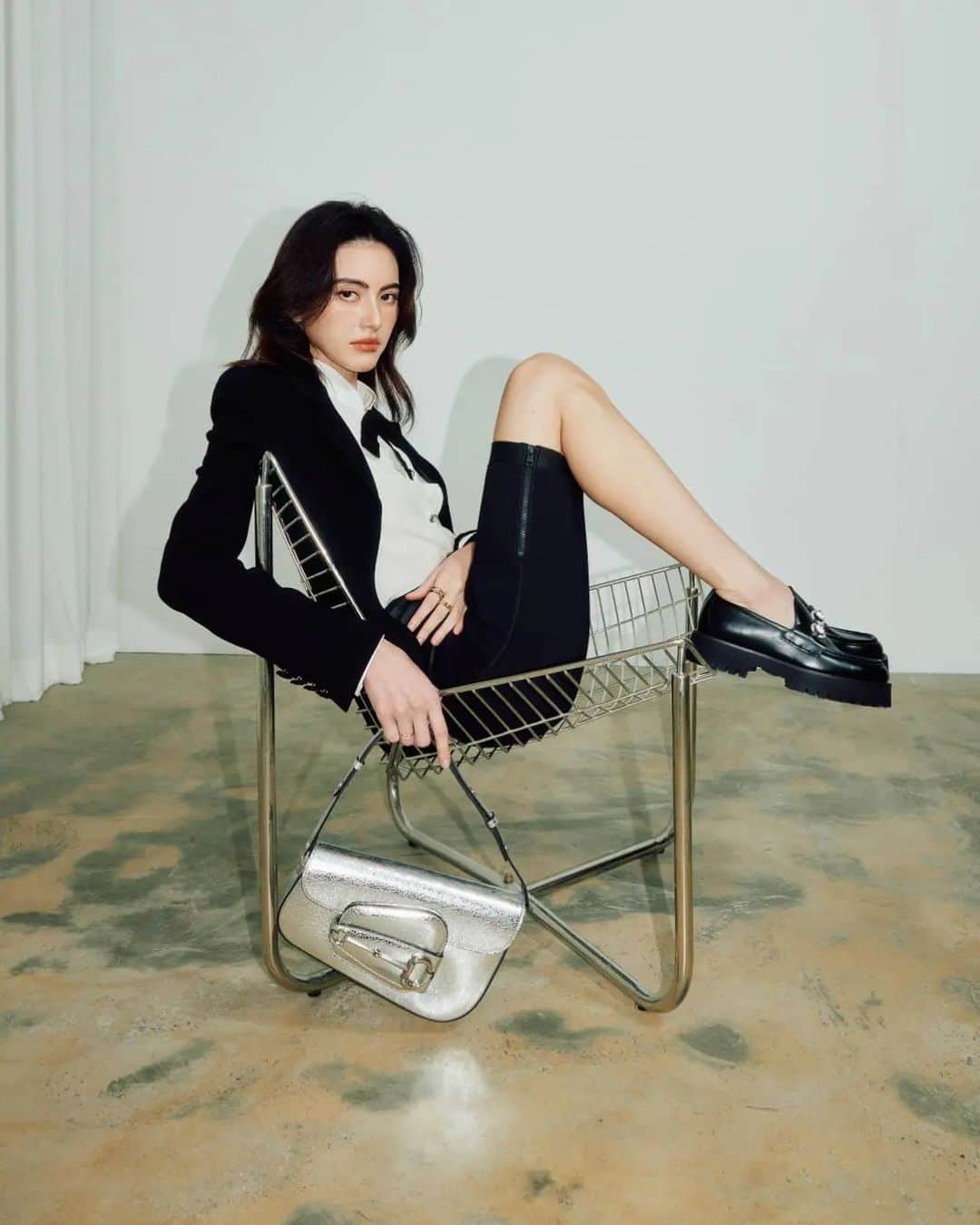 マイ・ダーウィカーのインスタグラム：「#guccihorsebit1955 🖤」