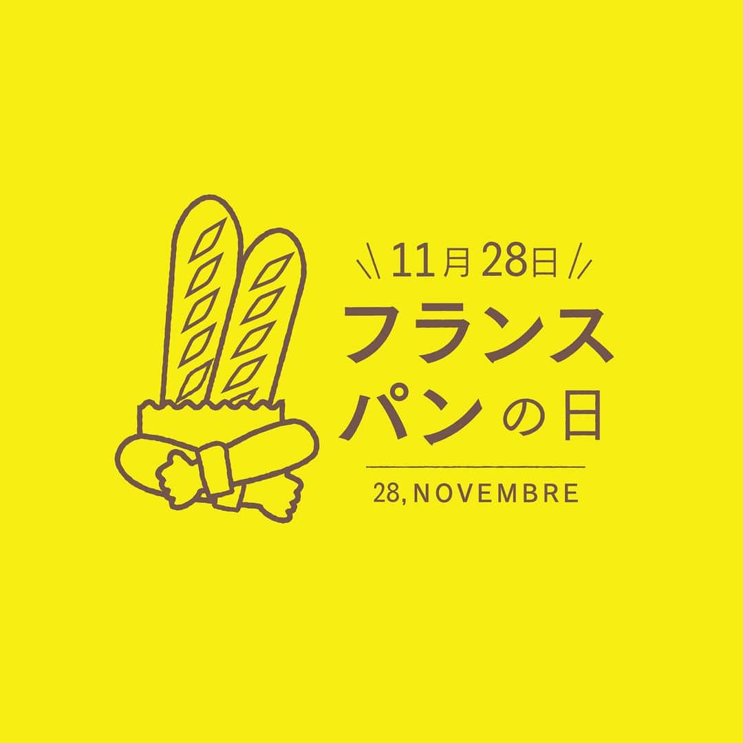ドンクさんのインスタグラム写真 - (ドンクInstagram)「11月28日はフランスパンの日！ 数量限定・プティットフィセルプレゼント！  11月28日は「フランスパンの日」。 「たくさんの人においしいフランスパンを食べてもらい たい」という職人の想いから制定された記念日です。  ドンクでもより多くのお客様に ドンクのフランスパンを楽しんでいただくため、 11月28日のフランスパンの日限定にて、 焼き上がり時間に合わせて 焼きたてのプティサイズのフランスパン 「プティットフィセル」をプレゼントいたします。  フランスパンの日はぜひドンクのフランスパンを お楽しみください。  現在、インスタグラムでは 写真投稿キャンペーンを開催中です🥖 フランスパンを楽しむ写真の投稿を お待ちしています！  ---------------------------------------------------- 数量限定・プティットフィセルプレゼント！ 日時：11月28日（火） 内容：各店のフランスパンが焼きあがる時間に 　　　焼きたてのプティットフィセルを数量限定にて 　　　プレゼント。 　※ご来店のお客様を対象に、各店の焼き上がり時間に 　　合わせて実施。焼き上がり時間は各店舗に 　　お問い合わせください。 　※一部実施のない店舗、企画内容が異なる店舗が 　　あります。 ----------------------------------------------------  #ドンク #donq #フランスパンの日 #ドンクいいフランスパンの日2023 #フランスパン #バゲット #パンのある暮らし」11月20日 11時38分 - donq_depuis1905