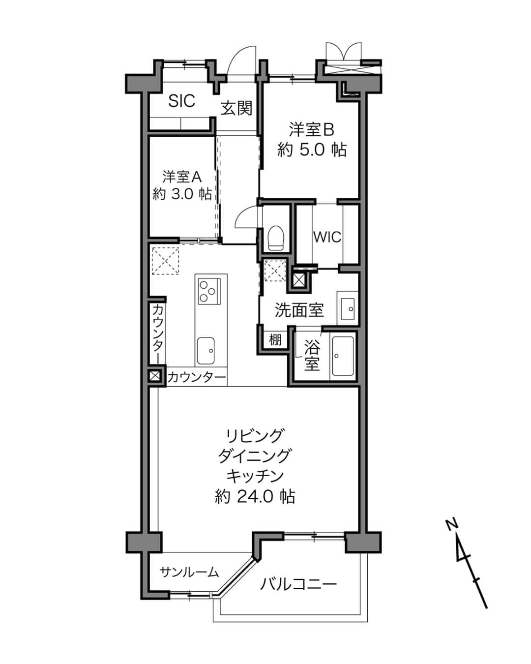 カウカモ ｜『一点もの』の住まいに出会おうさんのインスタグラム写真 - (カウカモ ｜『一点もの』の住まいに出会おうInstagram)「【物件の推しポイント】 ▶︎たまプラーザ駅から徒歩14分（73.00㎡・2LDK） ▶︎LDの一角には床材を切り替えたサンルーム ▶︎実用性とインパクトを兼ね備えたキッチンエリア  ---------------⁣ ✔️ お気に入りの物件を見返しやすいように保存しよう！ ✔️ リノベやインテリアの参考になると思ったら保存！ ---------------⁣  ロゴをタップで他の物件も見る👀✨  このアカウントは、毎日物件情報を発信中！ 情報を受け取りたい場合は、@cowcamo をフォローしてね .⁣ ※お問合せいただいた時点で契約済となっている可能性があります。 ※ローンの目安は、頭金ゼロ、借入年数35年、都市銀行・変動金利0.525%（優遇利用）を想定。審査内容により、融資の一部または全部をご利用頂けない場合がございます。予めご了承ください。 ※金額は掲載時点のものになります  #cowcamo⁣ #カウカモ⁣ .⁣ #住まいづくり #間取り #間取り図 #リビングインテリア  #ダイニングインテリア #キッチンインテリア #リノベ #リノベーション #リノベーションマンション #中古マンション #マンション暮らし #ライフスタイル #シンプルライフ #インテリア #インテリアデザイン #インテリアコーディネート #インテリア雑貨 #インテリア好きな人と繋がりたい #物件探し #内装 #オープンキッチン #心地よい暮らし #ナチュラルモダン #海外インテリアに憧れる #明るいリビング」11月20日 12時00分 - cowcamo