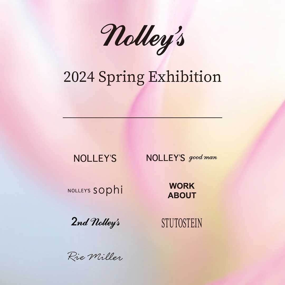 NOLLEY'S ノーリーズさんのインスタグラム写真 - (NOLLEY'S ノーリーズInstagram)「【2024 SPRING NOLLEY'S EXHIBITION開催のご案内】  いつもノーリーズをご利用いただきありがとうございます。  この度、2024 S/Sシーズンのコレクションを一足先にご覧いただける　展示会を開催する運びとなりました。  今回初めて、日頃からご愛顧いただいているお客様をお招きし　直接サンプルをご覧いただけます。 商品のご予約も可能です。  WEBスタッフや企画・生産・パタンナースタッフも会場にいます！  皆様のご応募お待ちしております。  -2024 SPRING NOLLEY'S EXHIBITION-  日時　2023年12月17日（日）11:00-16:00 会場　NOLLEY'S原宿本社 応募方法　11/20(月)〜11/30(木)の期間に NOLLEY'S公式インスタアカウント@nolleys_official 内のDMにてご応募いただいた方　先着50組  ・お名前（フルネーム） ・お連れ様の人数（最大2名様まで） ・ご希望の時間帯（午前、午後） を必ずDMに明記の上、ご応募ください。  -注意事項- ・当選確定のお知らせは当選者のみに12/1(金) 中にご連絡させていただきます ・交通費はご当選者様のご負担となります ・駐車場の用意はございませんので　公共交通機関をご利用くださいませ ・ご覧いただくのはサンプルのため実際の商品と仕様やカラーが異なる場合がございます」11月20日 12時21分 - nolleys_official