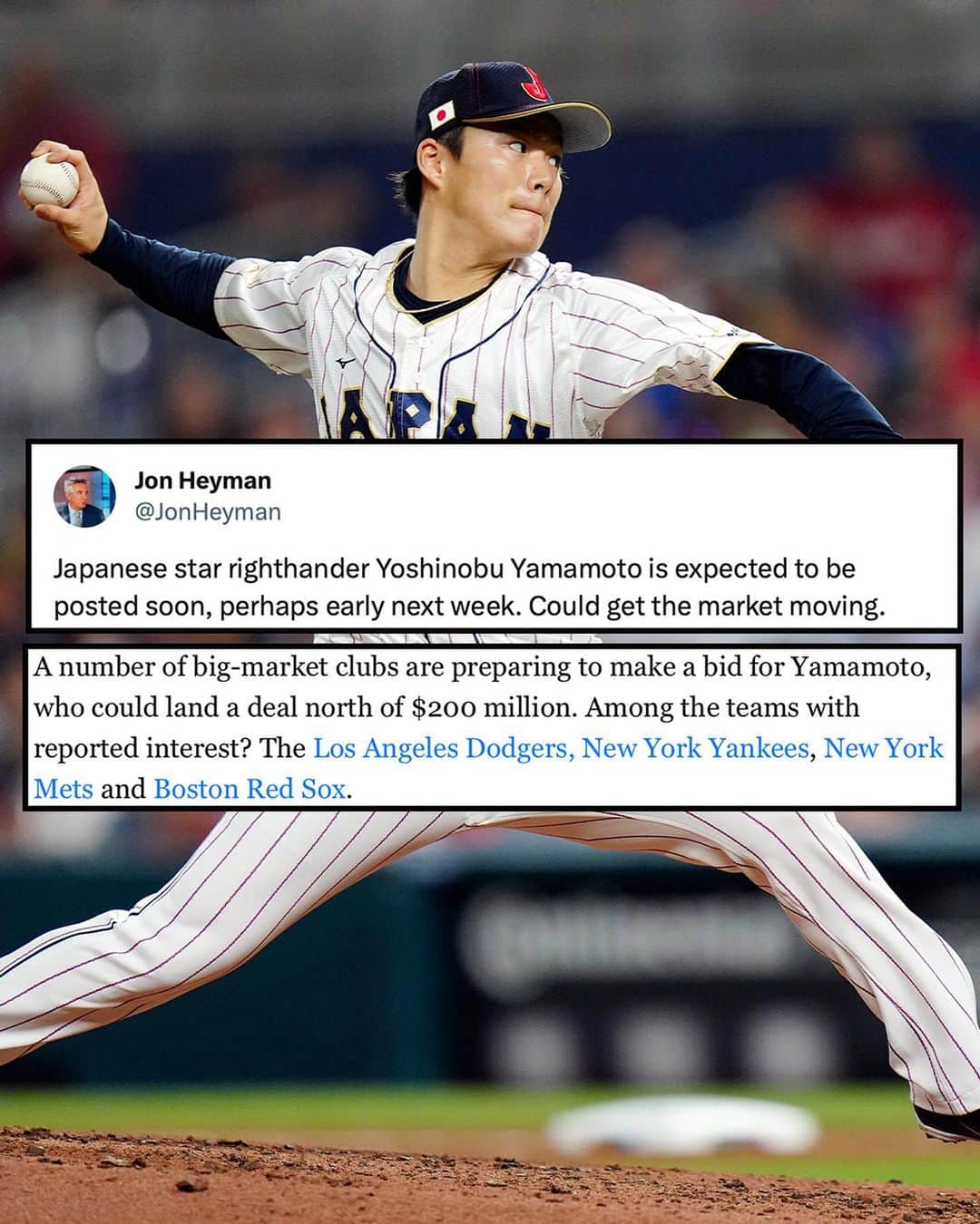 MLBさんのインスタグラム写真 - (MLBInstagram)「The hot stove is fired up.🔥  Will one of these rumors soon become reality?」11月20日 13時00分 - mlb