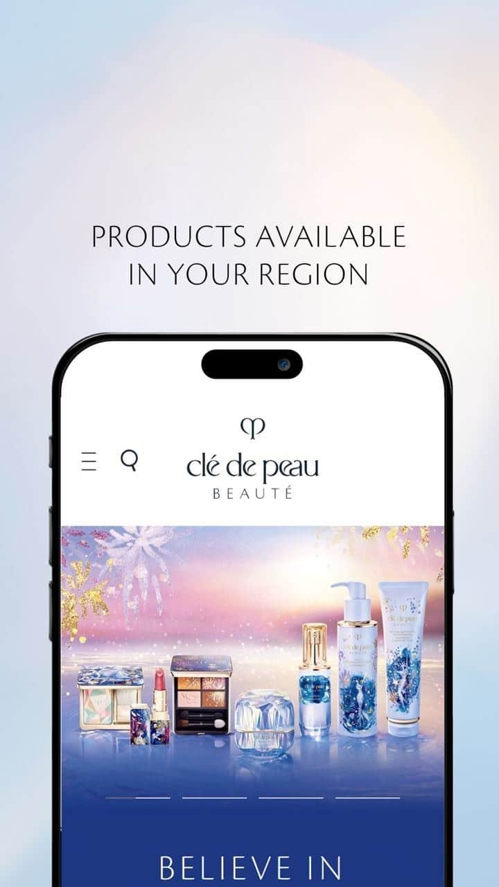 Clé de Peau Beauté Officialのインスタグラム：「Not sure what products are available in your region?   Head over to the link in bio to view our international CPB page, where you can select your region via the steps above! View your favorite CPB products, all in the palm of your hand ✨  お住まいの地域でどの商品をご購入いただけるかご存知ですか？  動画の手順でお住まいの地域を選択してください！ お気に入りのクレ・ド・ポー ボーテのアイテムを確認することができます✨」