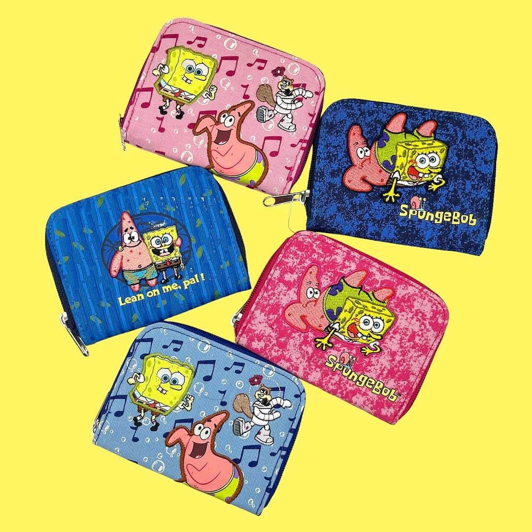 おもちゃやSPIRALのインスタグラム：「2003 SPONGE BOB Wallet入荷しました🏝️  こちらもDead Stockです✨」