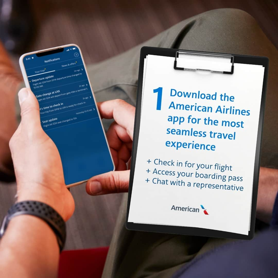 アメリカン航空さんのインスタグラム写真 - (アメリカン航空Instagram)「We're making a list and checking it twice this holiday season with all the tips to make your travels smoother. Swipe to know before you go ➡️🧳✈️✨」11月21日 1時29分 - americanair