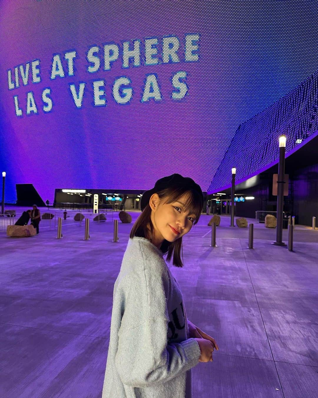 保﨑麗さんのインスタグラム写真 - (保﨑麗Instagram)「スフィア🌎  #スフィア #ラスベガス #sphere #lasvegas  #spherevegas」11月21日 0時38分 - hozaki_rei