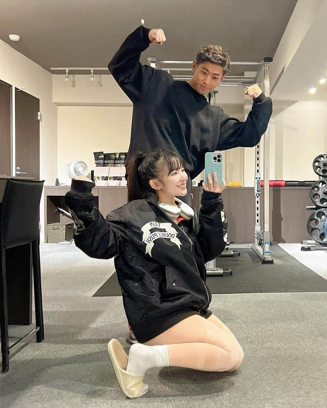 天木じゅんさんのインスタグラム写真 - (天木じゅんInstagram)「gym💓💓💓  @bosty_official  @kazuya__fitness   #天木workout #workout #gym #training」11月21日 0時49分 - jun.amaki