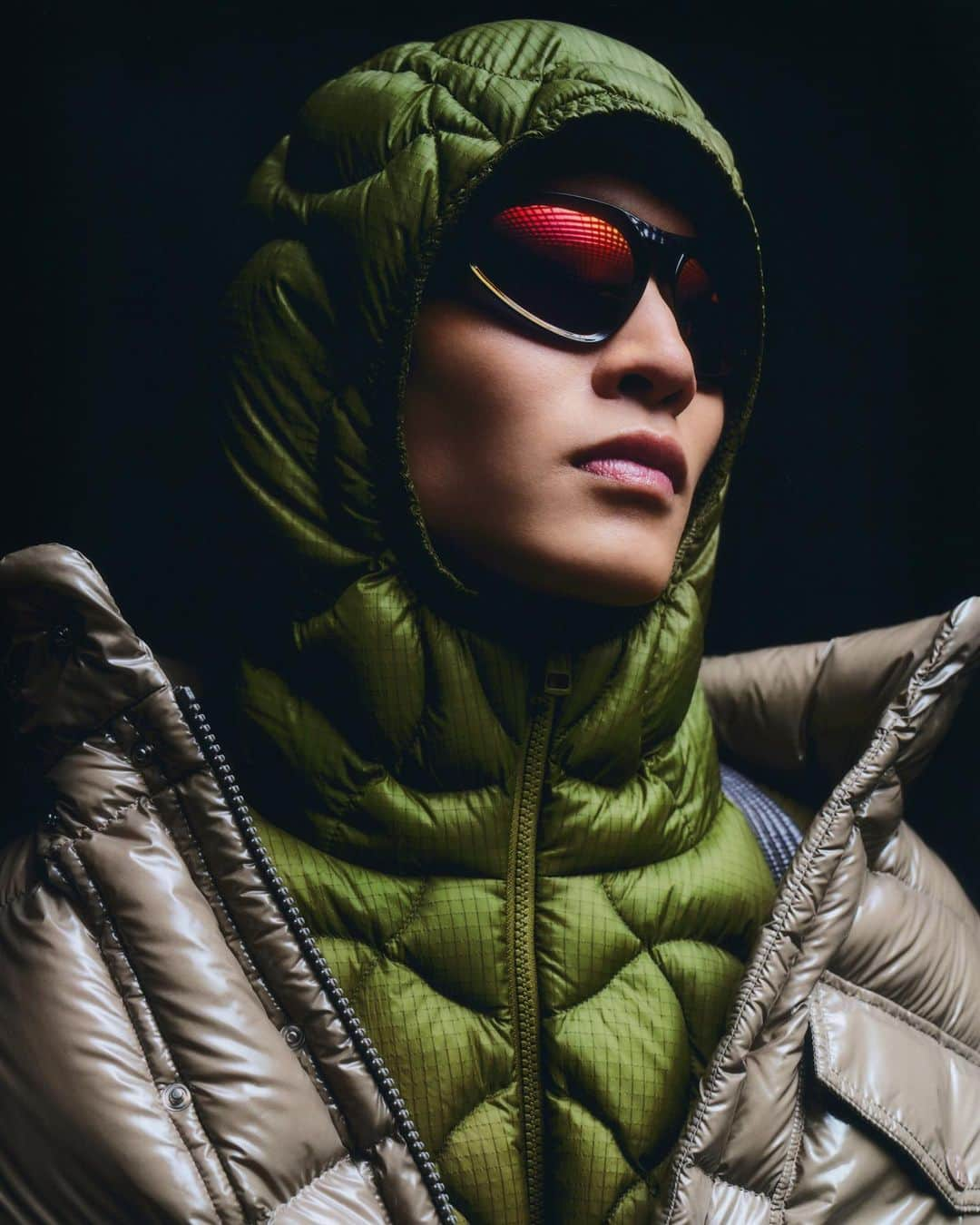 モンクレールのインスタグラム：「The Karakorum: a jacket with a story. Born in 1954, the iconic Moncler Karakorum jacket outfitted mountain explorers on the first ever expedition to the summit of K2.   Shop Moncler Fall/Winter 2023 now on moncler.com.  #MonclerCollection」