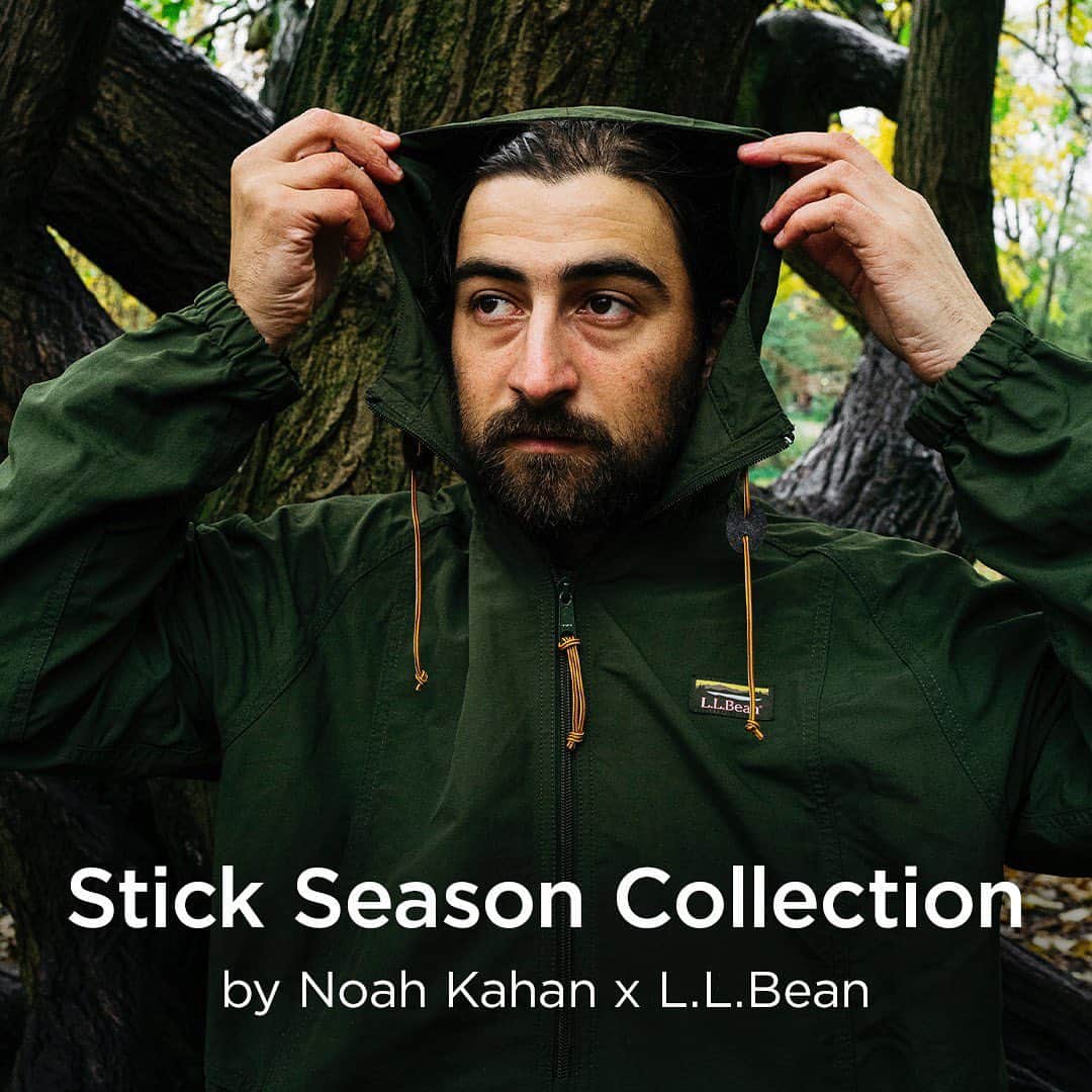 L.L.Beanのインスタグラム：「We’ve teamed up with singer-songwriter @noahkahanmusic to curate this special collection, inspired by New England and the “season of the sticks.” Shop the Stick Season Collection by Noah Kahan x L.L.Bean at llbean.com/stickseason.」
