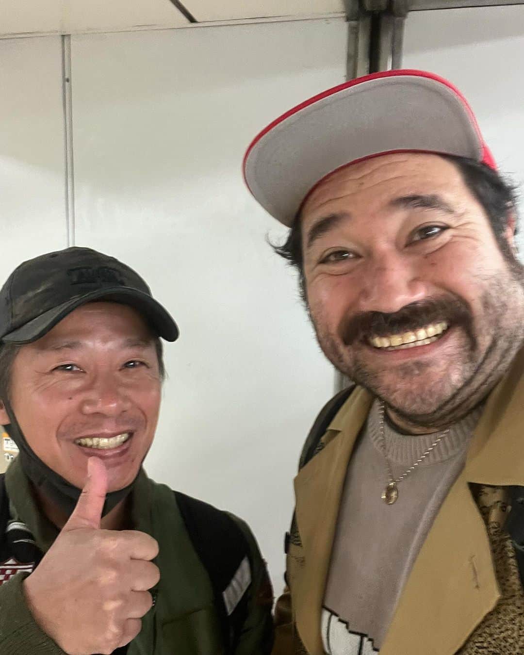 勝矢のインスタグラム：「今日は休演日 そういえば帝国劇場の地下でケリ崎さん いや 森崎さんに偶然会いました ルパン観に来たのかと思いきや どこかに殺陣をつけに行くみたいでした また誰かが100本の蹴りから アクションが始まるだろうw ちなみに休みの日はガツ喰いです パンチョ最高 #ルパン #帝国劇場 #パンチョ」