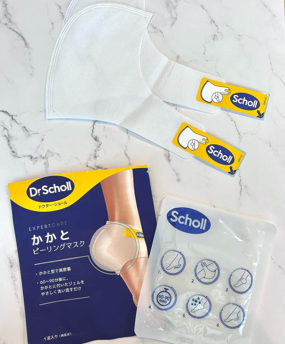 吉田悠希さんのインスタグラム写真 - (吉田悠希Instagram)「♡ Dr.Scholl @dr.scholl_japan 「ドクター・ショール かかとピーリングマスク」を体験しました🦶🏻 ⁡ かかとにピーリングマスクを装着して 60〜90分待ち、洗い流すだけで 徐々に古い角質が剥がれ落ちて 1-2週間後にはかかとがツルッとする商品です✨ ⁡ ⁡ 妊娠期間はフッドネイルはもちろん 後期に入ると、爪切りすら一苦労。 最近は乾燥も気になっていたので 貼って待つだけで かかとケアが楽にできるのは本当に簡単…🥹👏 ⁡ ⁡ 私はリビングで貼って、 本を読んだりYouTubeを観ていたら あっという間でした🕯️ ⁡ 毎日の保湿も合わせているので 今が一番しっとり、ツルツルです🌿🧴 ⁡ ⁡ ⁡ ⁡ #PR #drscholl #ドクターショール #ピーリング#フットケア #ターンオーバー #角質 #角質ケア #かかとケア #かかと角質 #かかと荒れ #かかと割れ #かかとピーリングマスク」11月20日 16時41分 - yuki__yoshida__914