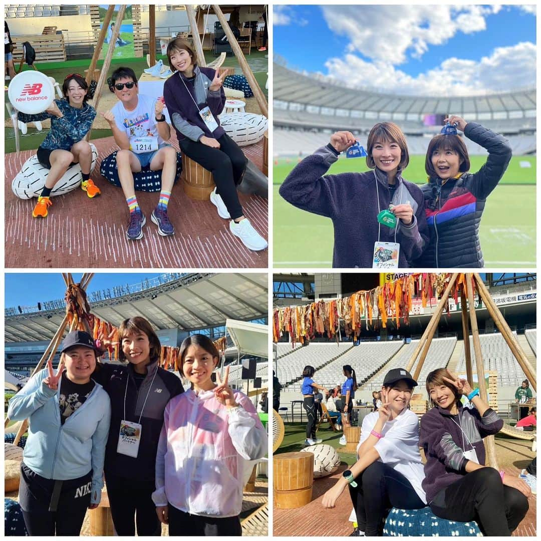 西谷綾子さんのインスタグラム写真 - (西谷綾子Instagram)「🏟️🏃‍♀️ @tokyorokutaifes  いろんな方達にお会いできて 嬉しく楽しかったぁあ🥰  みんなから沢山のパワーをもらい リフレッシュも出来て また色々頑張れるる🥹🩷  最近じゃんけんが好きな息子👦🏻 #2歳11ヶ月 エクササイズの時にじゃんけんが始まり 張り切っていたが‥😂 (ゲームのルールがわかる方は理由がわかる😆) 写真⑨⑩🤳  Special Thank you♡ @tokyomarathonfoundation  @hashiruhito.jp  @yuito_ueda  @marinakitagawa @newbalance  @newbalancerunning」11月20日 16時37分 - ayako.nishitani