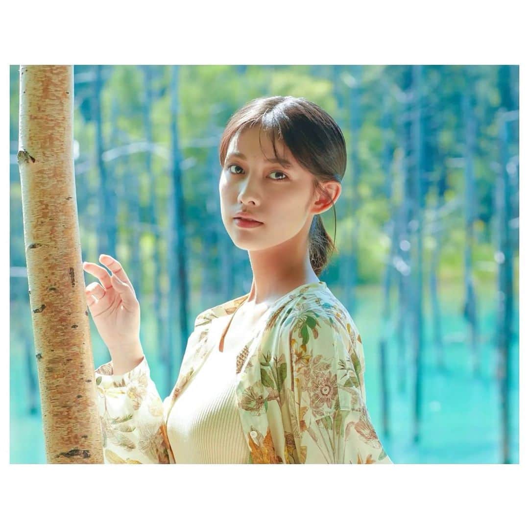 玉田志織のインスタグラム：「． 2024年も ユニチカアンバサダーを務めさせて頂きます。 カレンダーも発売になります！ 今年は北海道での撮影でした😌 是非^ ^  unitika.co.jp/ua/2024/」