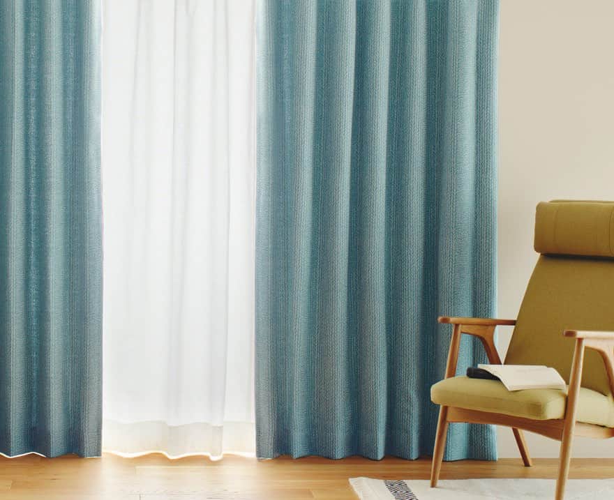 ウニコ unico カーテン二枚組 【ドレープ】VELTE(ベルテ) イエロー