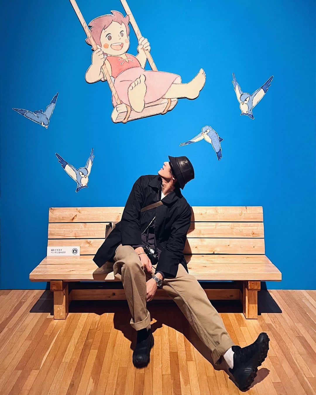 大須賀崇のインスタグラム：「🎨🎧🌧🥁🏓 食と芸術に浸る旅🎞️ #初岩手 #ずとまよ #高畑勲展」