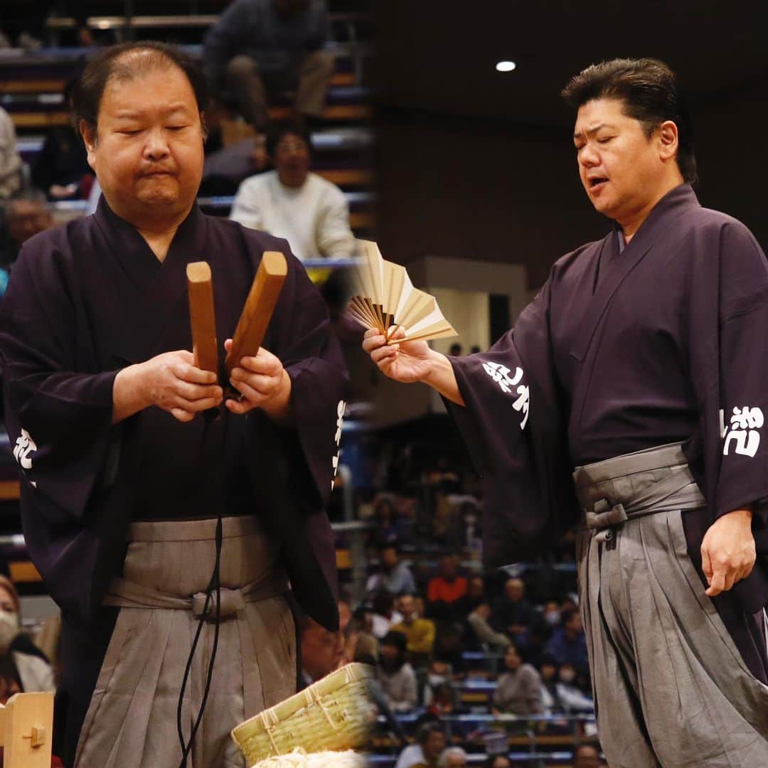 日本相撲協会さんのインスタグラム写真 - (日本相撲協会Instagram)「大相撲九州場所9日目！  幕内唯一1敗の一山本が勝ち越しを決めた。 2敗は霧島、琴ノ若、熱海富士、美ノ海の4人。  十両トップは2敗で琴勝峰、大の里、紫雷 の3人。  本日は#呼出し 特集です。 力士を呼び上げる「声」にも是非ご注目下さい。  @sumokyokai  #大相撲 #sumo #相撲 #力士 #お相撲さん #japanphoto #sumowrestlers #japanculture  #九州場所 #11月場所 #十一月場所 #福岡国際センター #呼出し #次郎 #克之 #志朗 #重夫 #吾郎 #幸吉 #旭 #隆二 #琴三 #琴吉 #大吉 #照喜 #幸司 #利樹之丞 #光昭」11月20日 18時48分 - sumokyokai