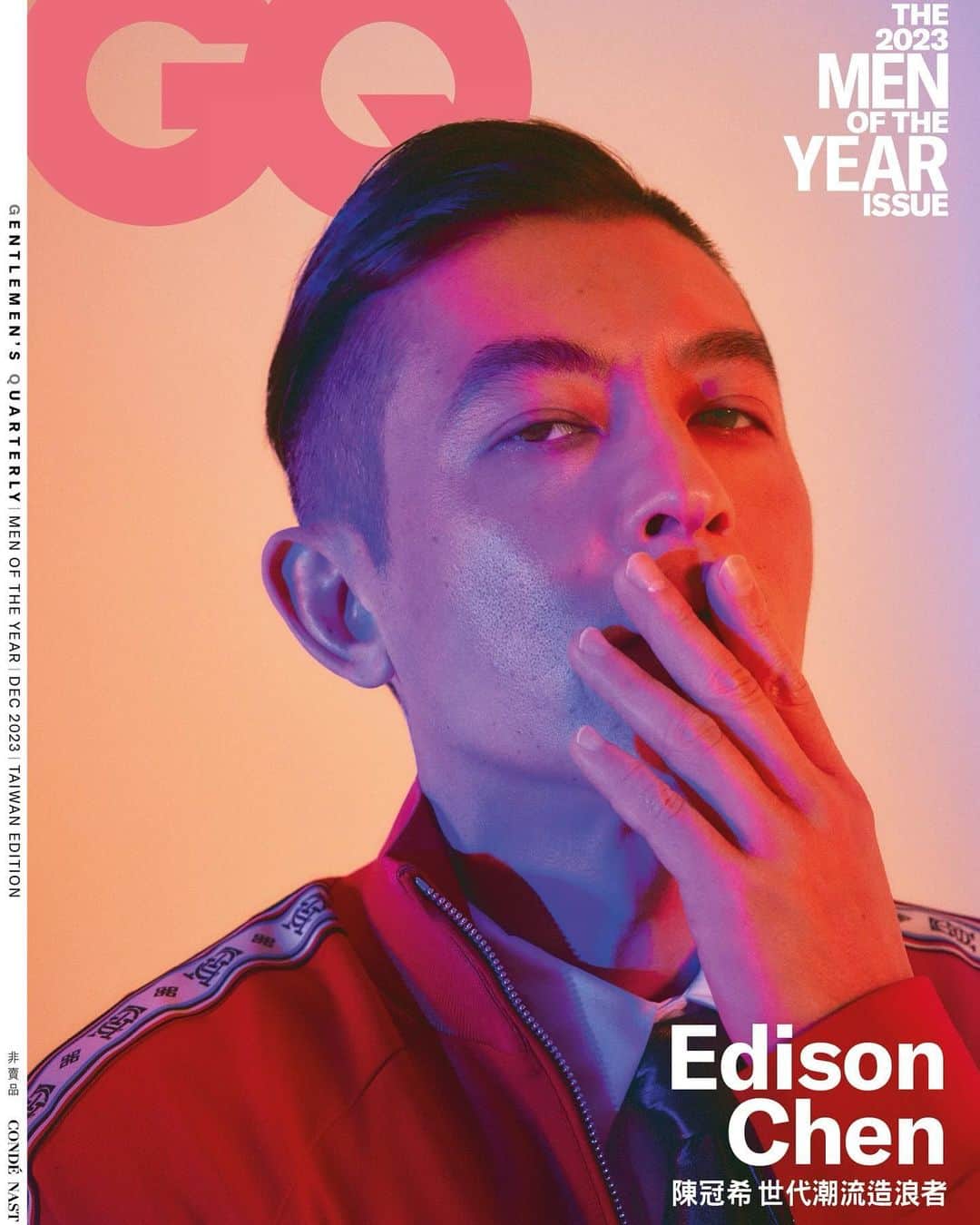 陳冠希のインスタグラム：「DUH !!! 😜 SERIOUSLY THO ….. THANKS TO @gqtaiwan FOR SELECTING ME AS ONE OF THE MEN OF THE YEAR !!!!!! SHOUTS TO MY @clot / @3125c SQUAD FOR KEEPING ME SEXY !!!!  shot by @kennethcappello  #2023MOTY #GQMOTY」