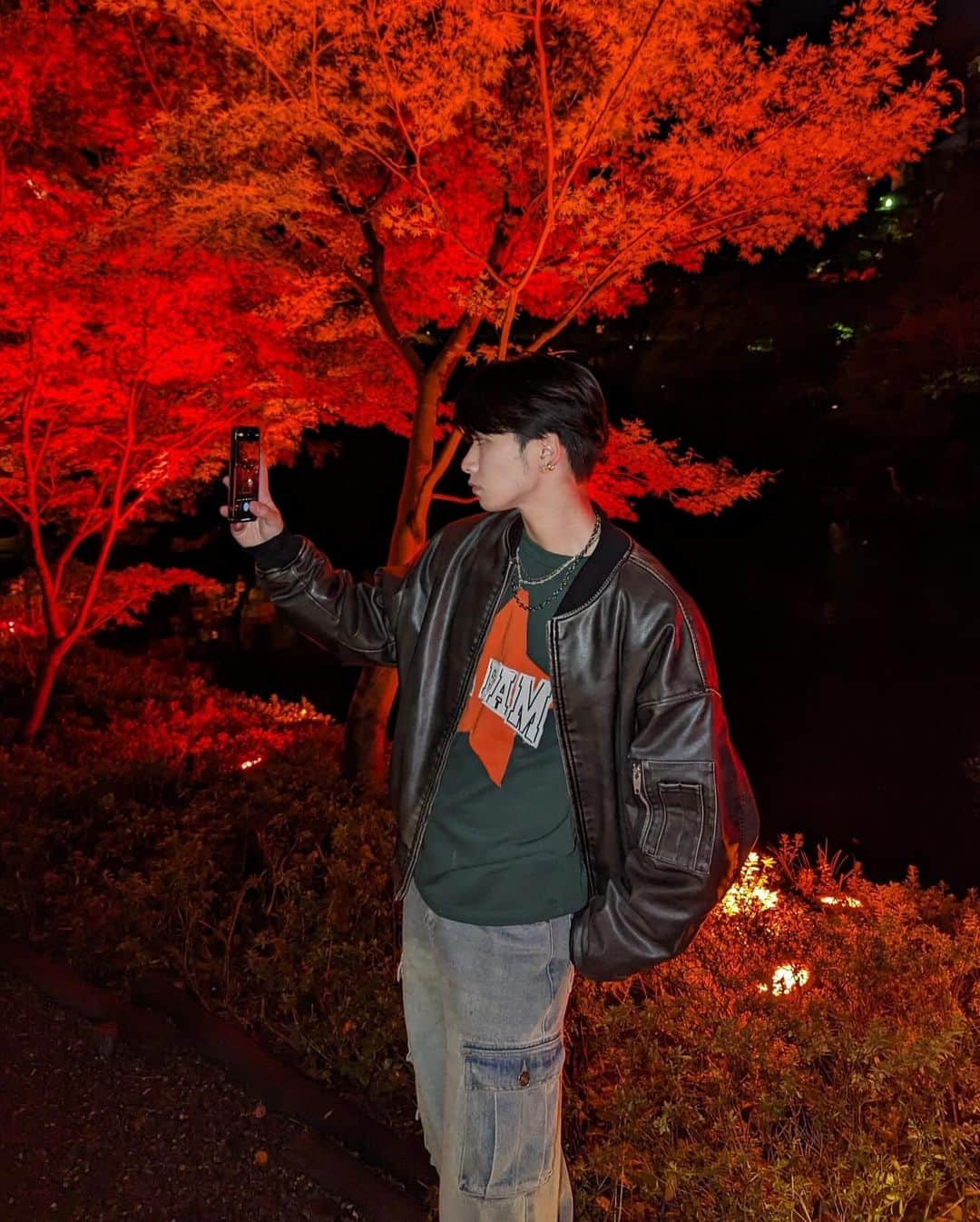 中里真哉斗のインスタグラム：「🍂🍁 ・ ・ ・ ・ ・ ・ ・ ・ ・ ・ ・ ・ ・ ・ ・ #fashion #03 #fyp #foryou  #Japan #Japanlife #Japanese #Japaneseboy #lifestyle #Tokyo #tokyolife #outfit#ootd#street#memories #workout  #autumn  #autumnvibes🍁」