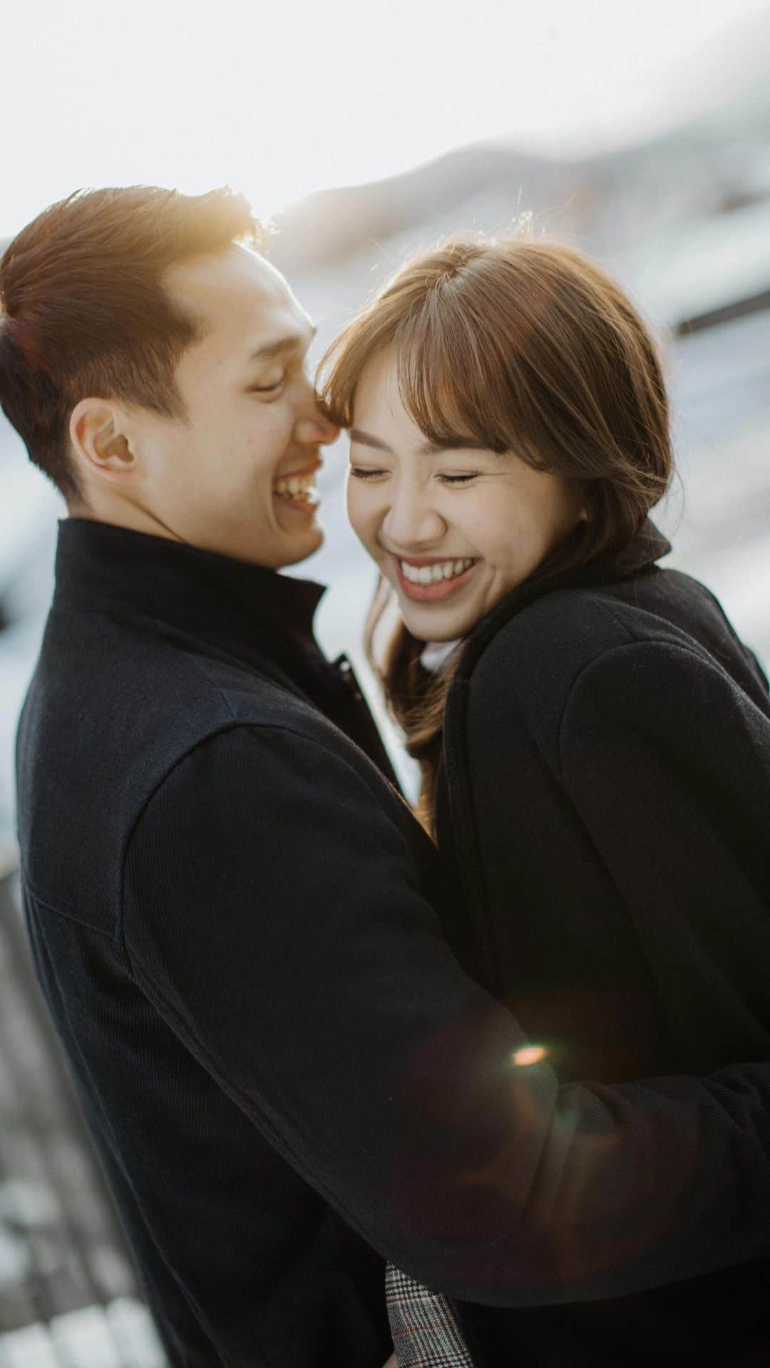 のインスタグラム：「Through years of ups and downs in our relationship, finding joy in saying ‘together with you’ remains the constant heartbeat of our love story.  🎥 @bareodds」