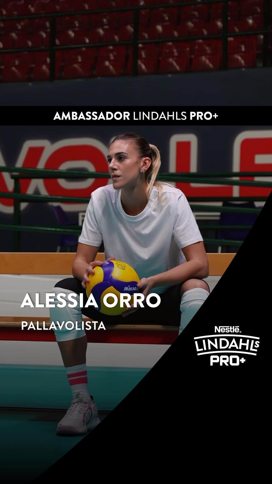 アレッシア・オッロのインスタグラム：「Quali sono i valori fondamentali per uno sportivo?  Per Alessia Orro sono il sacrificio, la dedizione, la passione e l’amore.  Ma anche l’alimentazione è importante. Per questo Alessia, dopo i suoi allenamenti ha scelto Lindahls Pro+.”      #Lindahls #Ambassador #LindahlsProAmbassador #proteinsnack #snackproteico #intensamentebuono」