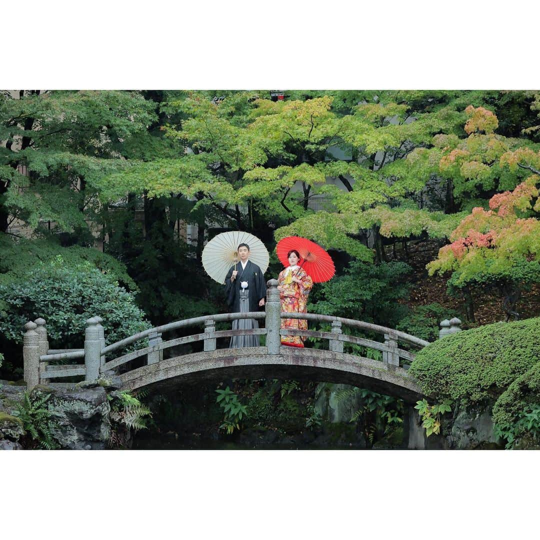 スタジオアクア浅草店のインスタグラム：「【旧安田庭園】  こんにちは！フォトグラファーのマナツです🌻  本日は旧安田庭園での撮影のお写真をご紹介いたします！ 和装にピッタリなロケーション地ですね！  この日は生憎の雨が降ってしまいましたが、笑顔の素敵なおふたりでした！  - - - - - - - - - - - - - - - - - - - - - - - Photographer 📷 金森末夏 Hair and make up 💄 深戸恵美子 - - - - - - - - - - - - - - - - - - - - - - -  スタジオアクア浅草店アカウント 👉 @studioaqua_asakusa スタジオアクア軽井沢アカウント 👉 @studioaqua_karuizawa  デコルテフォトグループ公式アカウント 👉 @decollte_weddingphoto - - - - - - - - - - - - - - - - - - - - - - - #スタジオ前撮り東京 #和装 #和装前撮り #紅葉 #紅葉前撮り #d_weddingphoto #studioaqua #スタジオアクア #スタジオアクア浅草店 #ウェディングフォト #フォトウェディング #ブライダルフォト #ブライダルヘア #前撮り #後撮り #結婚写真 #ウェディング #プレ花嫁 #プレ花嫁さんと繋がりたい #関東花嫁 #wedding #bridal #weddingphotography #weddingphotographer - - - - - - - - - - - - - - - - - - - - - - - フォトグラファー、ヘアメイク、フォトプランナー募集中！ @decollte_recruit」