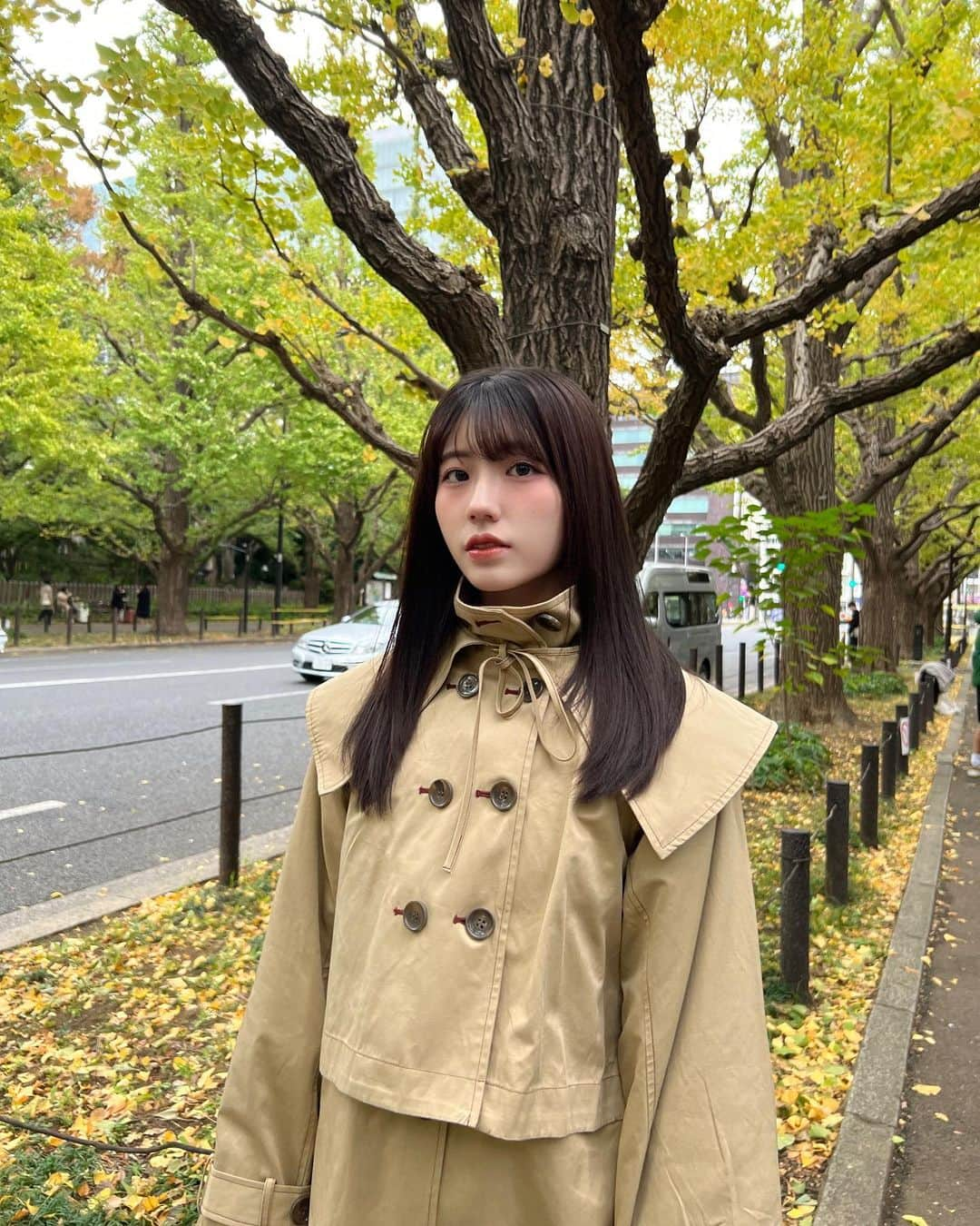 仲本愛美さんのインスタグラム写真 - (仲本愛美Instagram)「デート気分になれる？🍁」11月20日 20時10分 - manamana_kimono