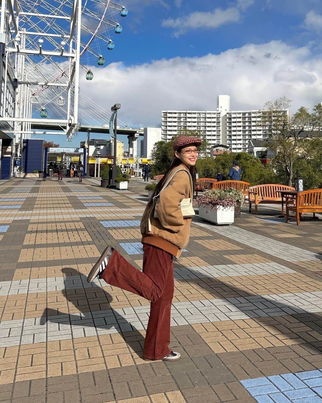 江崎ななほのインスタグラム：「江崎たるものグリコせずには帰れないですよね」