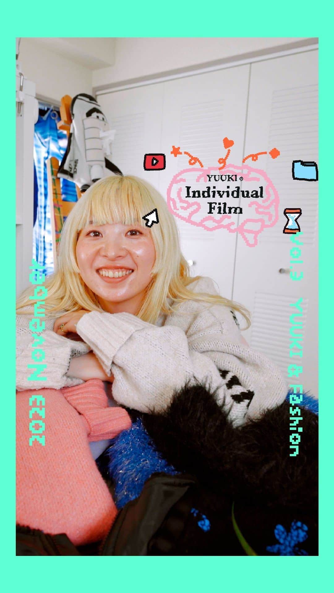 Perkmagazineのインスタグラム：「【毎月20日公開】「YUUKIのIndividual Film」Vol.3 YUUKI&Fashion CHAIのベーシスト、YUUKIさんの日々のインスピレーションのもとになるような情報を公開し、彼女の脳内をチラリと覗こうというフリースタイルコンテンツ。連載第3回目は“YUUKIとファッション”をテーマに、自身がクリエイティブディレクターを務める〈YMYM〉についてざっくばらんに話してもらった。今月のセルフコーディネートも要チェック！ STARRING&TITLE DESIGN_YUUKI @yuukichan2 @yuukichan_art @ymym.tokyo FILM_Ogo Kenta DESIGN_Kiyomasa Yamada EDIT_Yoshio Horikawa（PERK）  【PERK】  https://perk-magazine.com @perkmagazine #chai #neokawaii #yuuki #perk #perkmagazine #fashion #YMYM #chaiband #neoかわいい #artwork #design #painter #graphicdesign」