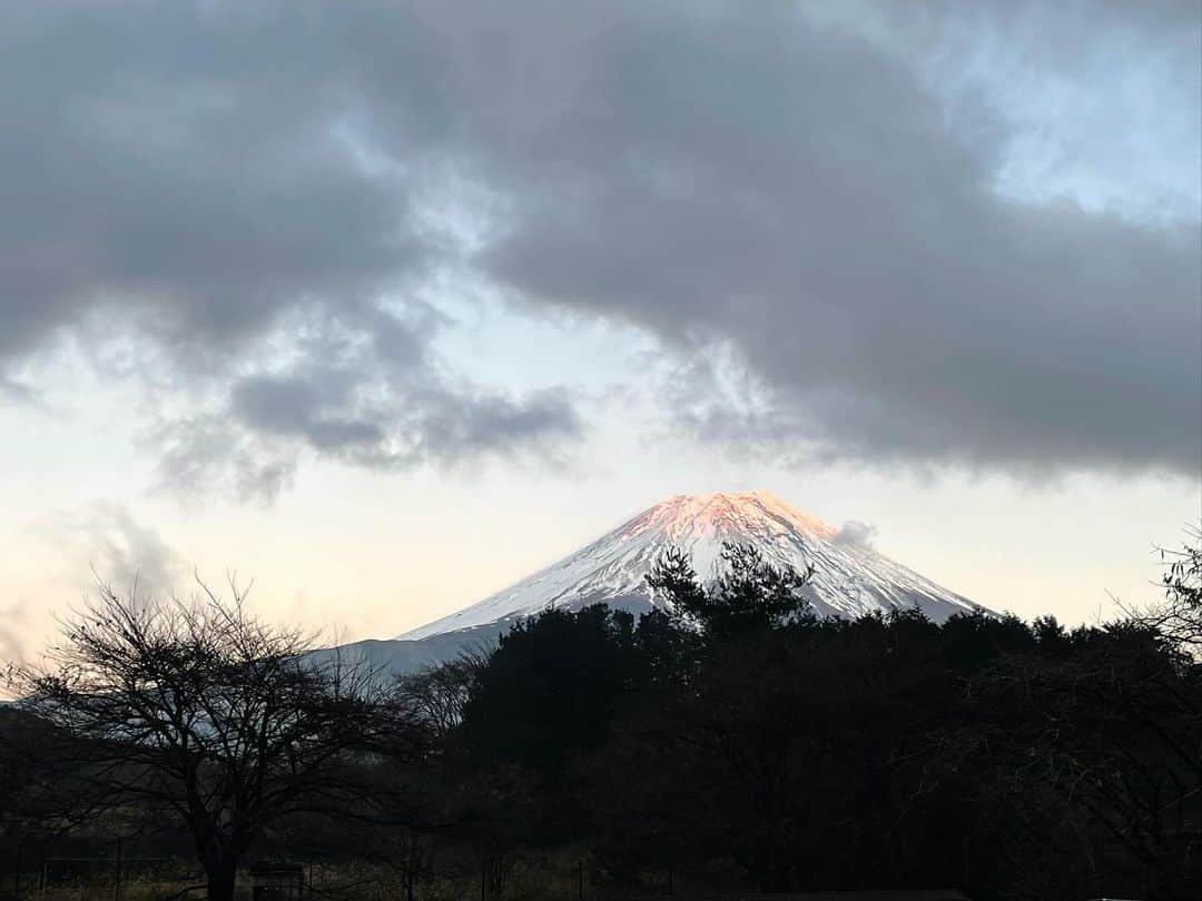 央雅光希さんのインスタグラム写真 - (央雅光希Instagram)「お友達と初キャンプ！なんと富士山の見えるキャンプ場で。 楽しすぎてずっとウキウキしてた！初心者2人だけだったら恐らく火も起こせなかったし夜は寒すぎて寝れなかっただろうな。キャンパーみーさんに感謝🔥 電車降りた時は強風に大雨に、台風ですか？ってくらいの荒天で終わった…って思ったけど、夕方からはギリギリ晴れて焚き火もできて本当に最高に楽しかった。定期的に自然に触れる時間、大切にしたい。 #キャンプ」11月20日 20時57分 - tatatata_ayk
