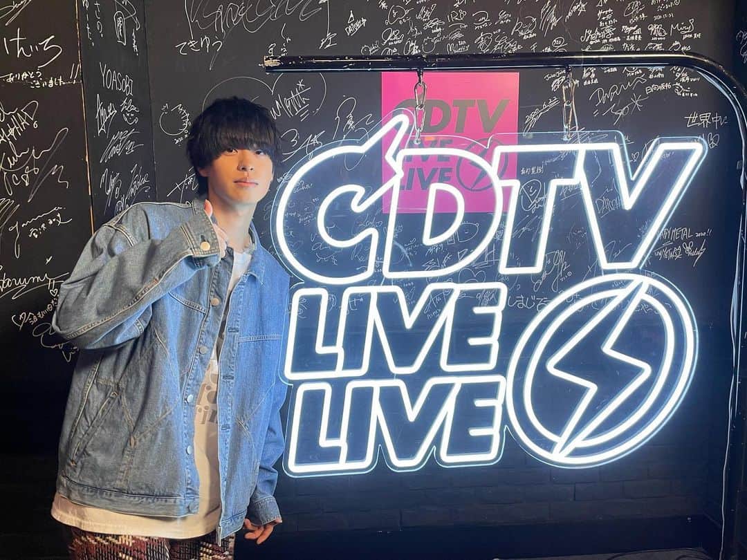 吉田右京のインスタグラム：「#cdtvライブライブ」
