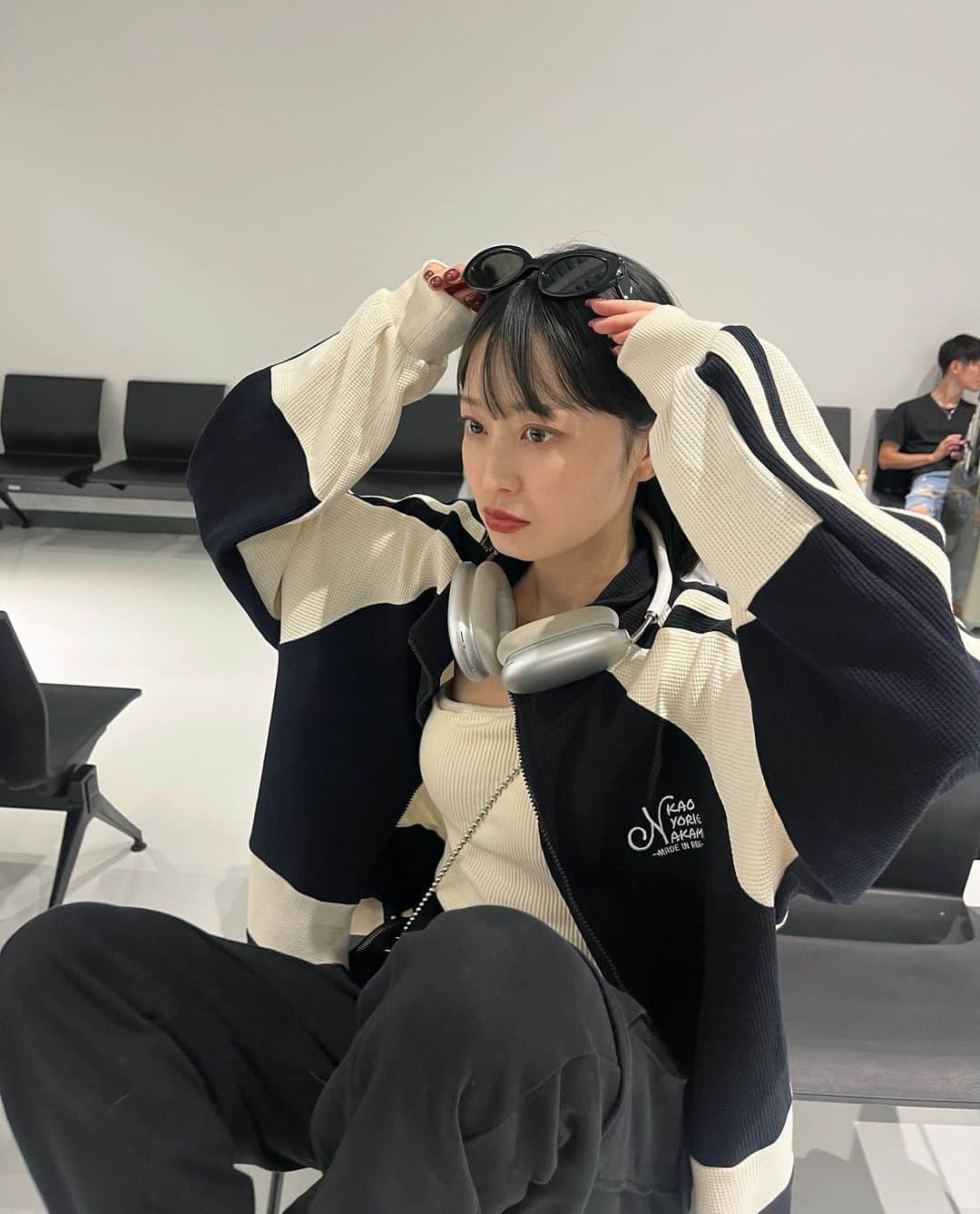 吉田南歩のインスタグラム：「もう1ヶ月以上前だけど 旅行行った時の〜✈︎♡︎ ㅤㅤㅤㅤㅤㅤㅤㅤㅤㅤㅤㅤㅤ この直後にマルジェラ無くして 泣いた😇🙏 (後日戻ってきました)」