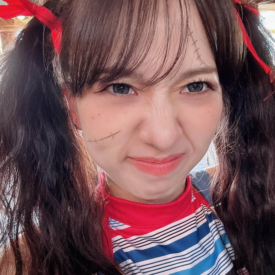 はるちろさんのインスタグラム写真 - (はるちろInstagram)「全然怖くないチャッキー🔪❤️‍🔥 #チャッキー #USJ」11月20日 21時43分 - 123haruchiro