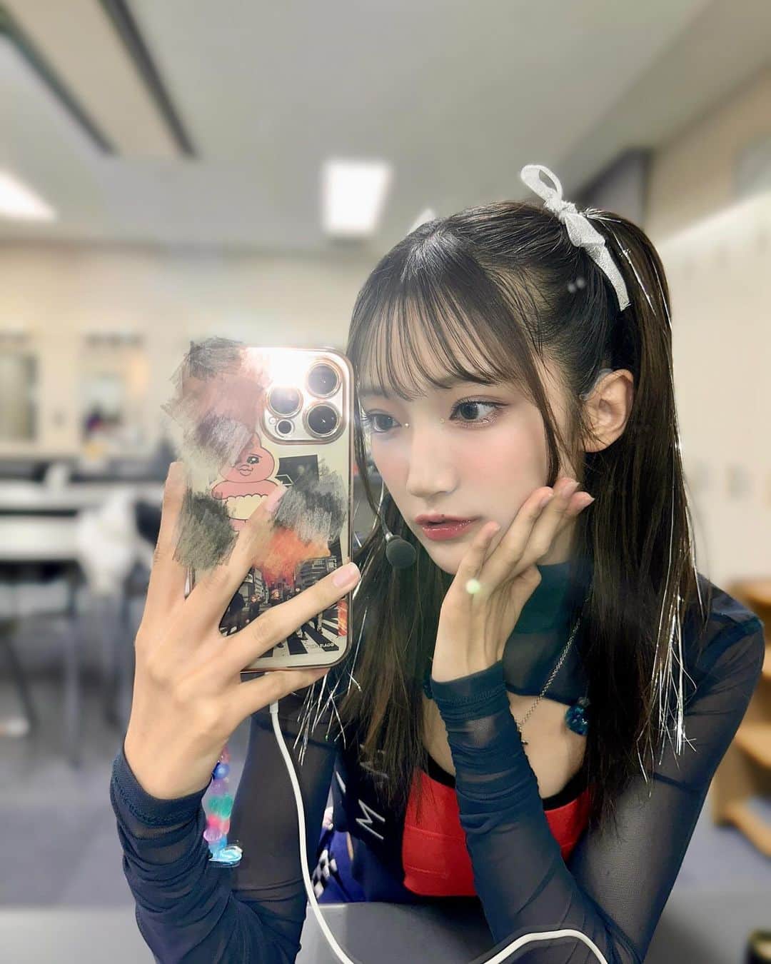 小川桜花のインスタグラム：「𝐋𝐢𝐯𝐞 𝐭𝐨𝐮𝐫 新潟公演🍚🌾  ありがとうございました🎀  また会おうねっ( ˶'ᵕ'˶)♡   #girls2livetour2023_activate   #小川桜花  #girls2」