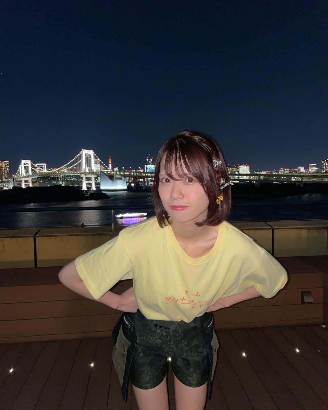 小田えりなのインスタグラム：「チンアナゴ系女子👂  ヘアメイクさんが 可愛いヘアアクセたくさんつけてくださいました👧 アイドルだ！！！」