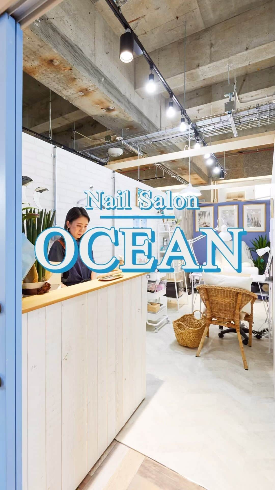 fukui-kensetsuのインスタグラム：「【店舗】村山市 Nail Salon OCEAN様の店舗紹介🏠  #ルームツアー #roomtour #お部屋紹介 #山形市 #工務店 #shorts」