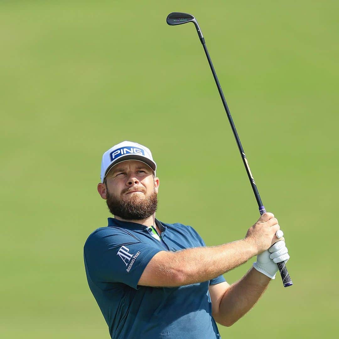 ティレル・ハットンのインスタグラム：「T11 to wrap up 2023 & a decade (🤯) on the @dpworldtour!  It’s mad to me how fast that time has gone! Big thank you to my sponsors and my management team @modestgolfofficial for all the support this  year! Now time to enjoy the holiday/off season 🫡」