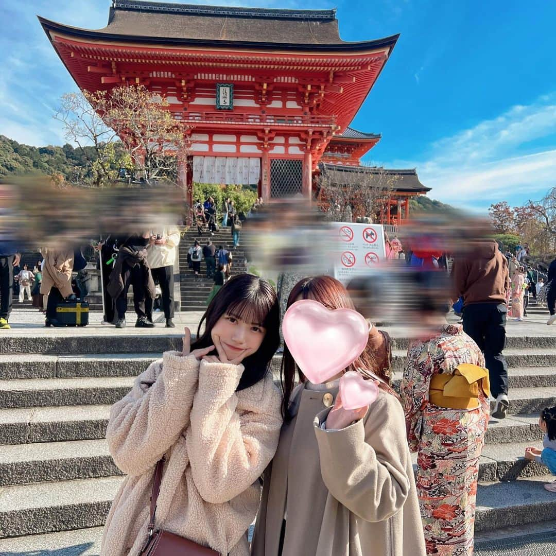 西嶋菜々子さんのインスタグラム写真 - (西嶋菜々子Instagram)「#清水寺 ⛩ 清水寺行く時いつも晴れてて嬉しい(˶՞･֊･՞˶)」11月20日 22時32分 - nanako_nishijima