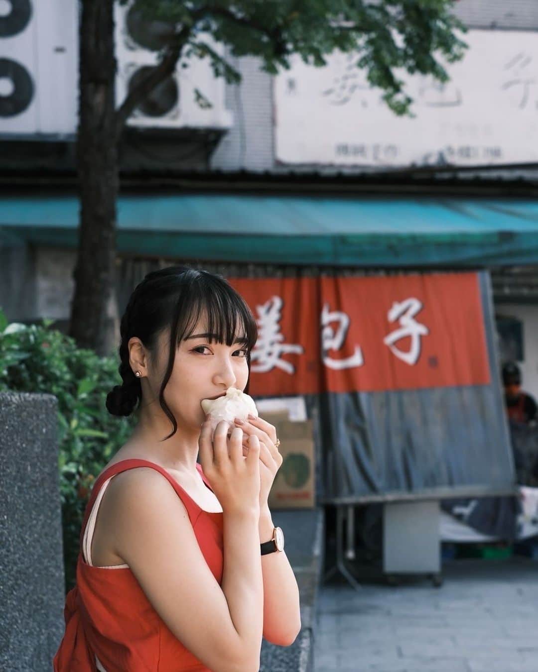 ぴよのインスタグラム：「食 #姜包子」