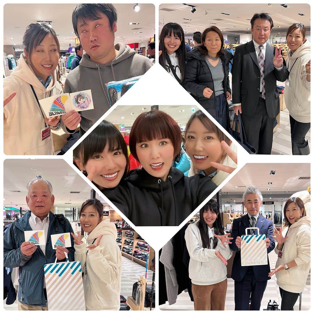 蒼井さやさんのインスタグラム写真 - (蒼井さやInstagram)「今日は大丸梅田店にて【CostaLibre POP UP STORE】 が開催されており、イベントのお手伝いをしてきました☺️✨️ さゆりちゃん @sayuri_solana の来店日でもあり、平日にも関わらずたくさんのお客さまが遊びにきてくださいました🤗ご来店頂いた皆さまありがとうございました🥰 ・ ・ ・ 今回私のブランド【BLAUSEA-ブラウシー-】は出店が間に合わず販売できませんでしたが、次の機会にまた参戦させていただくので是非直接見に来て頂けたら嬉しいです♥️ ちなみに今回のポップアップは明日22日までの開催ですので、明日お時間のある方は是非大丸梅田店8階イベントスペースに足を運んでみて下さいね😉✨️ ・ ・ ・ イベント前に、さゆりんとランチしてきたよー😋 最近、巷で流行っている白目を練習したいということで色々伝授してきた🙄でも照れと恥じらいがあってまだまだなので、10級→7級というところですかね。 華麗なる白目は日頃のトレーニングが必要ですからね。はい。 そんな今日は、久しぶりにポニーテールにしてみましたよ。 ・ ・ ・ ・ 【大丸梅田店】 〒530-8202 大阪府大阪市北区梅田３丁目１−１-8F イベントスペース  0663431231  https://www.daimaru.co.jp/umedamise/  ・ ・ ・ #大丸梅田ポップアップ  #大丸梅田店  #釣り  #Fishing  #釣りガール  #Fishinggirl  #Fishinggear  #fishtrippersvillage  #herryhansen  #そらなさゆり」11月20日 22時45分 - saya.aoi