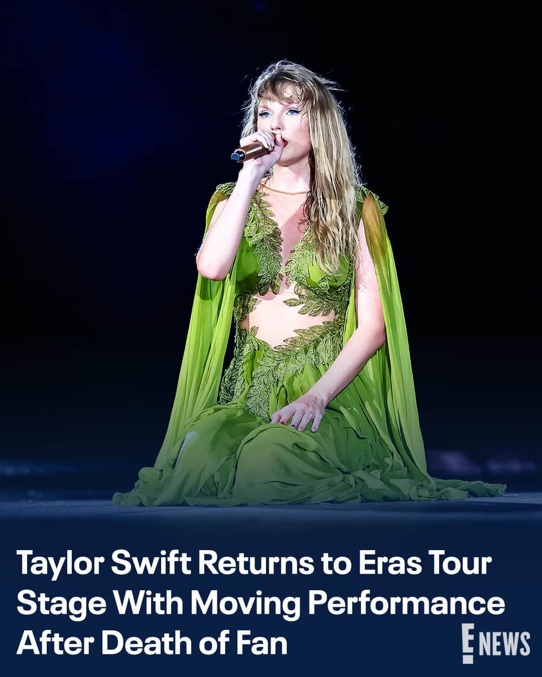 E! Onlineさんのインスタグラム写真 - (E! OnlineInstagram)「Taylor Swift shared a tearful moment with the crowd at her latest concert. 💔 She returned to the stage in Brazil with a moving tribute after a fan died at the Nov. 17 concert due to extreme temperatures-link in bio. (📷: Getty)」11月20日 23時00分 - enews