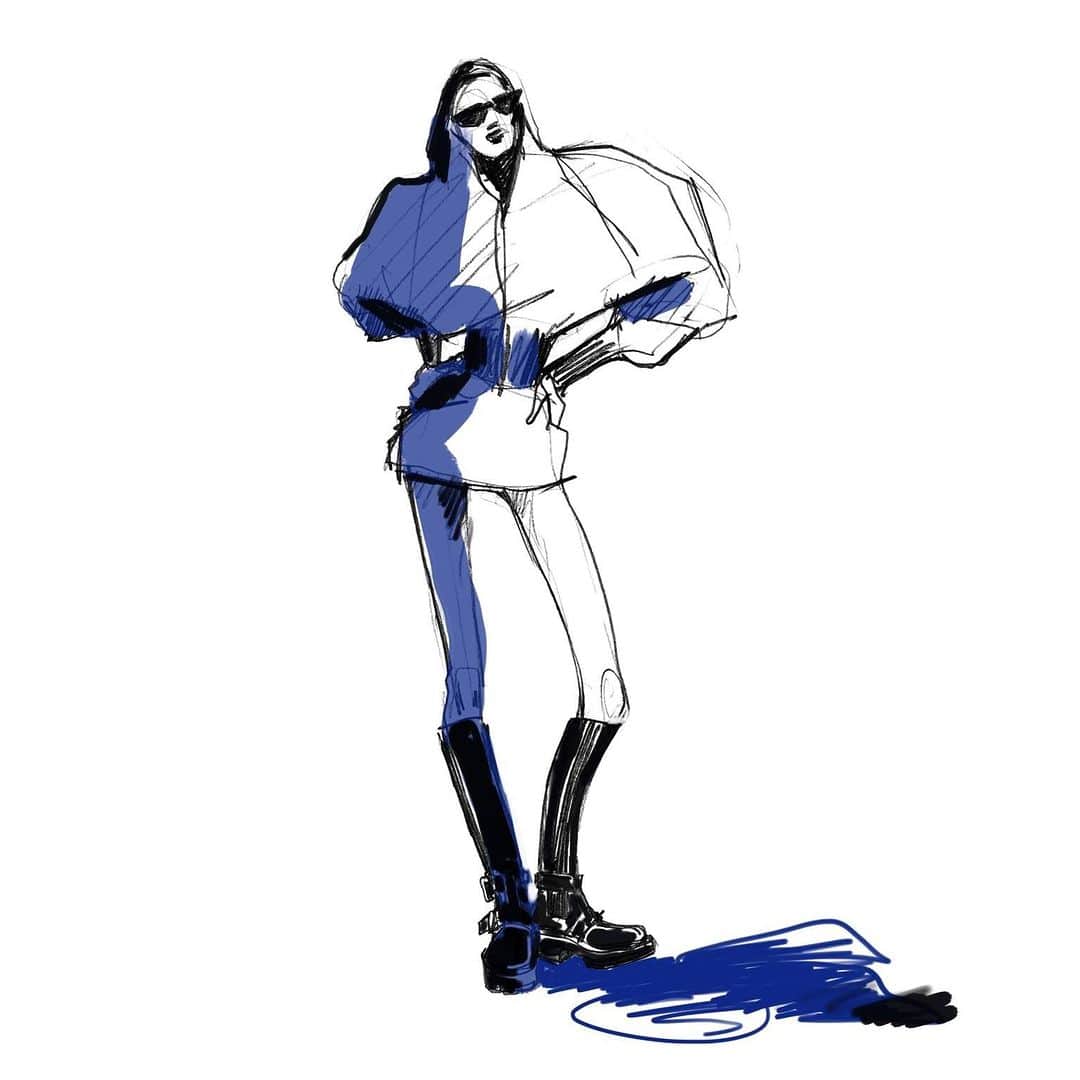 ピエール アルディのインスタグラム：「The Charlize boots sketched by Pierre Hardy, 2023.  #PierreHardy #PierreHardyFW23」