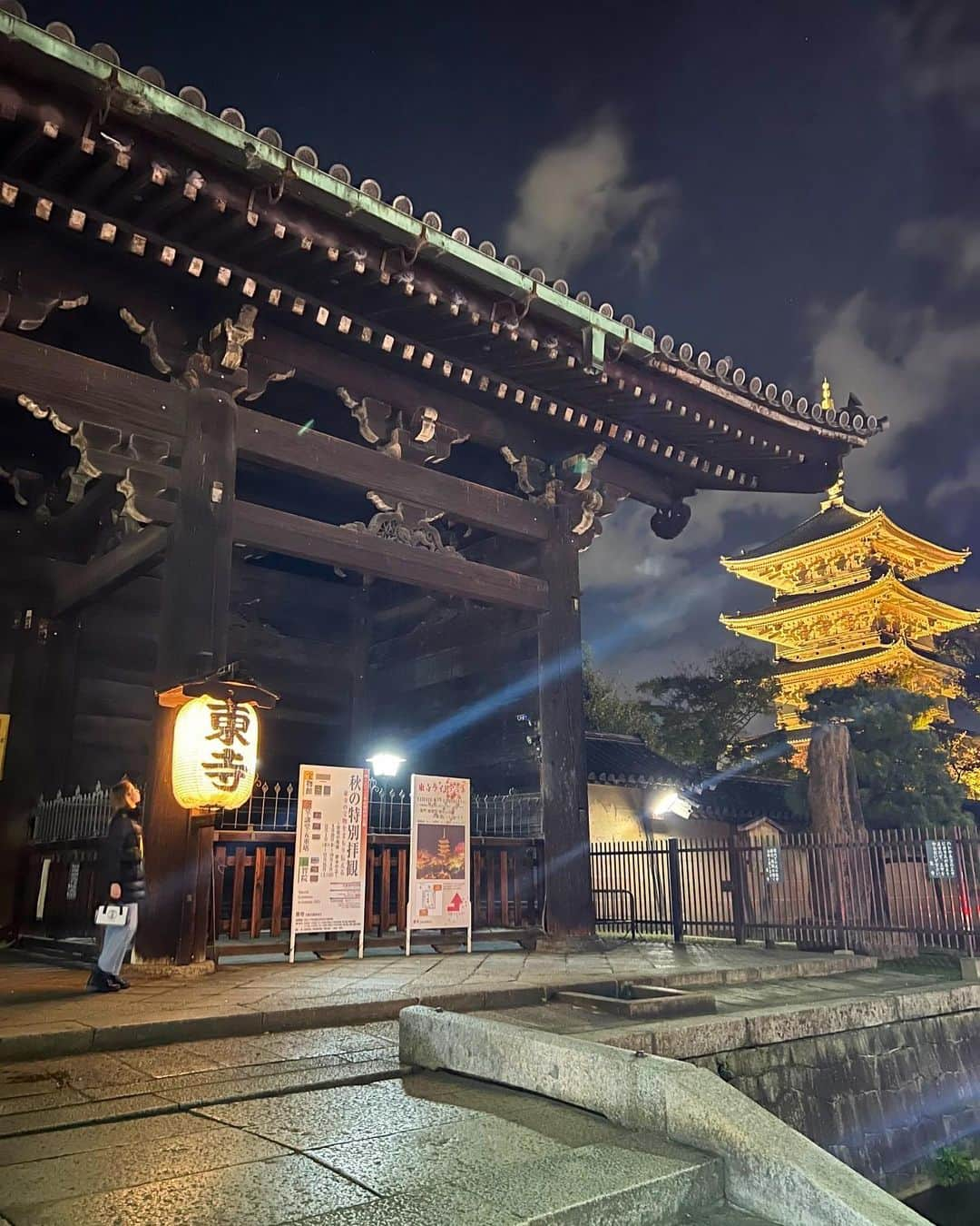 カロリーナ・コストナーさんのインスタグラム写真 - (カロリーナ・コストナーInstagram)「東寺 Toji Temple 🍁🏮🎌」11月20日 23時07分 - mskostner